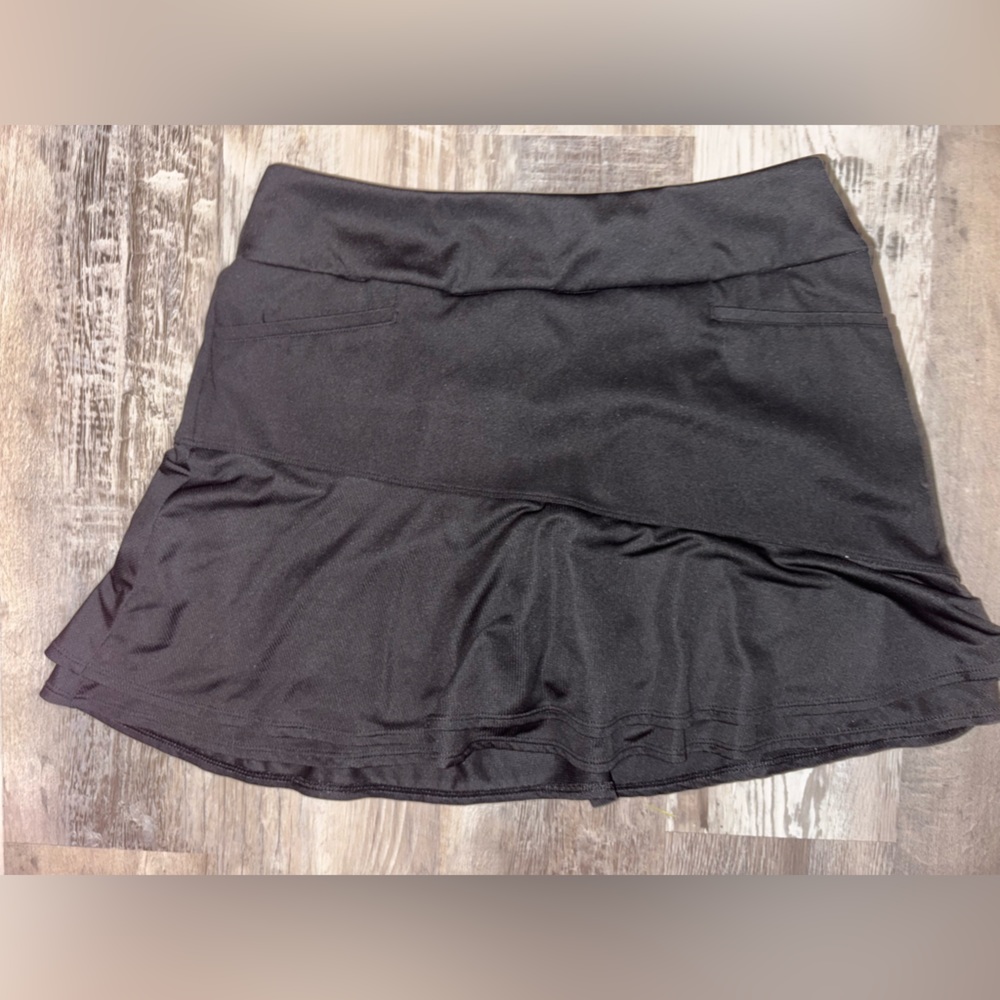 adidas black tennis/golf mini skirt!